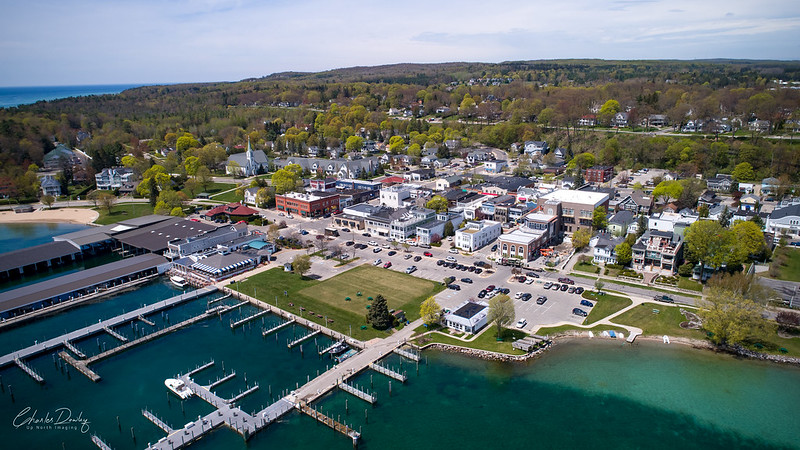 Harbor Springs waterfront estate with classic charm