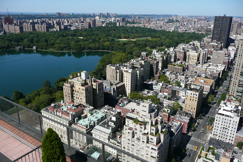 Elegant Upper East Side streets with luxury townhouses and boutiques